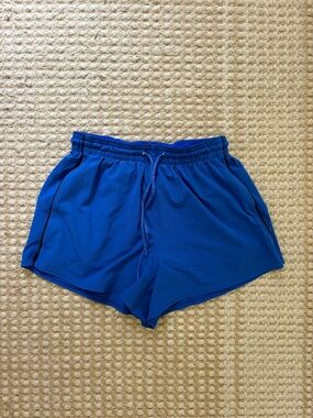Lululemon Court Rival Shorts Cerulean Blue